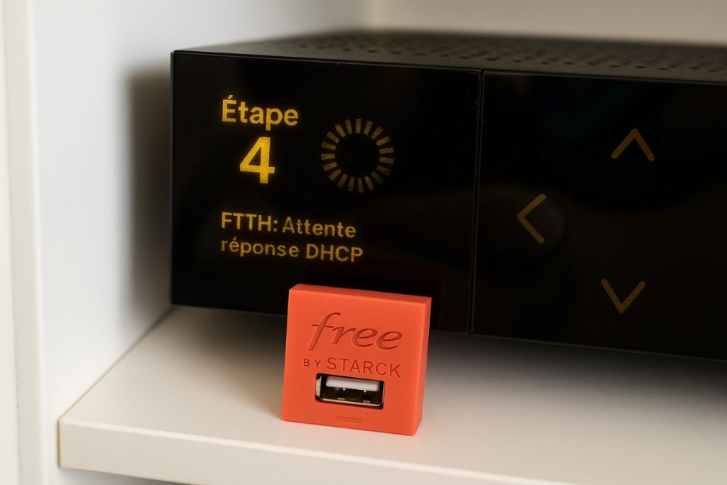 Freebox est bloqué etape 4