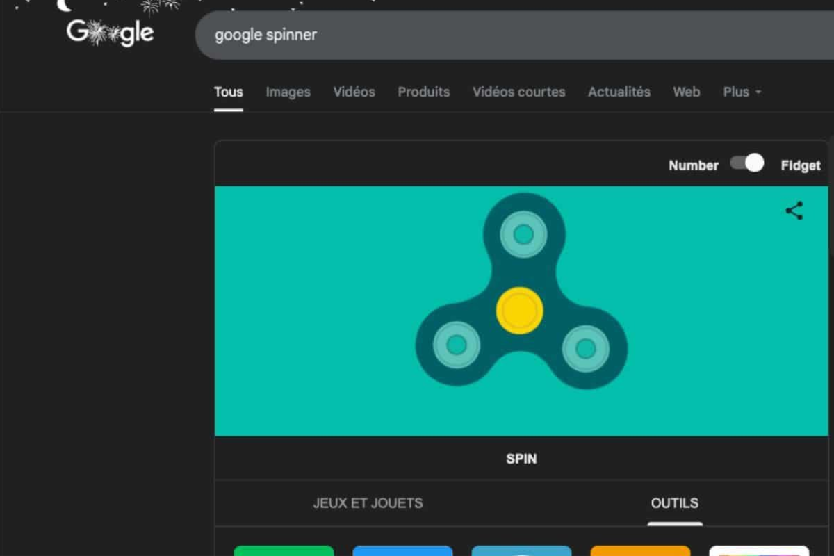 Comment accéder à la toupie Google ?